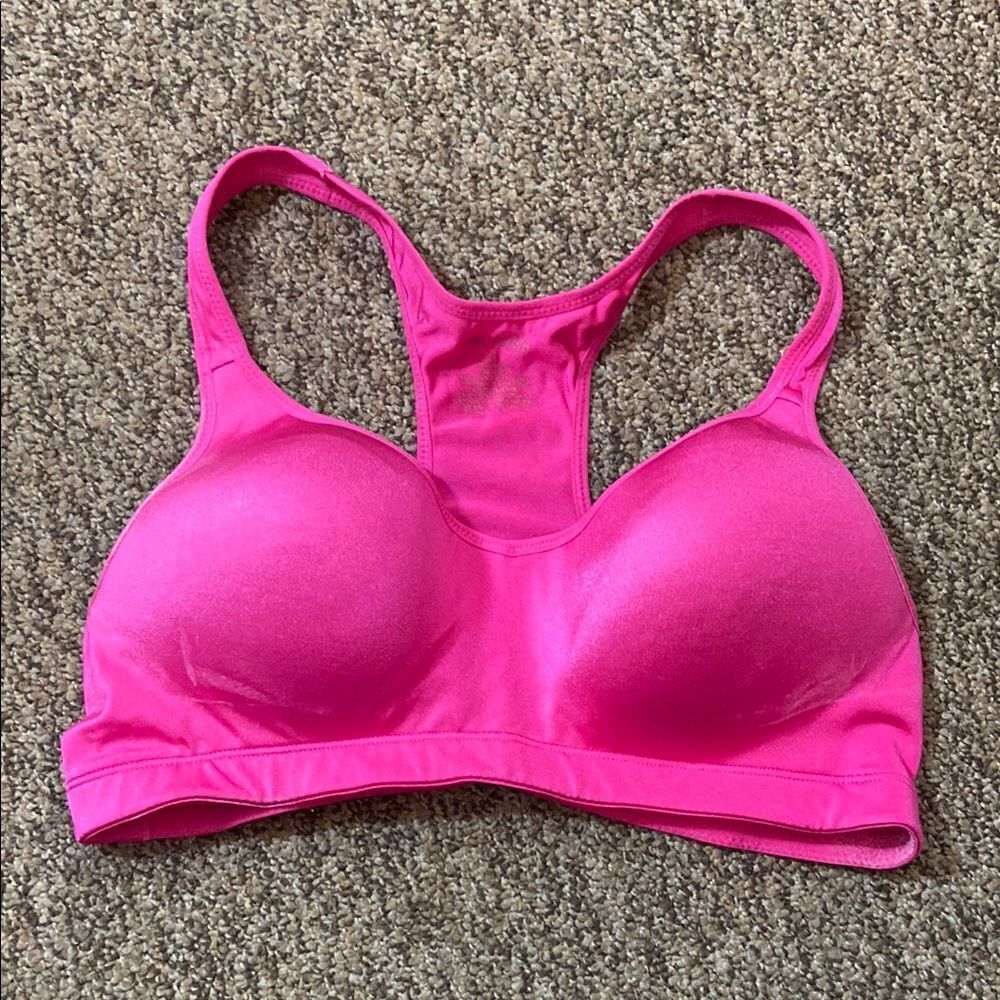 Women's Pink Sports Bra Size L